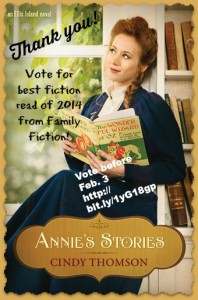 Annie's Stories in Family Fiction Poll