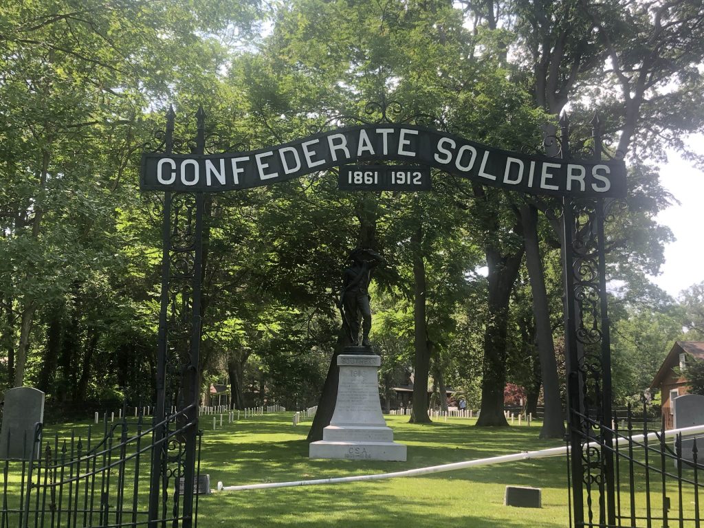 Johnson's Island cemetery for Confederate Soldiers