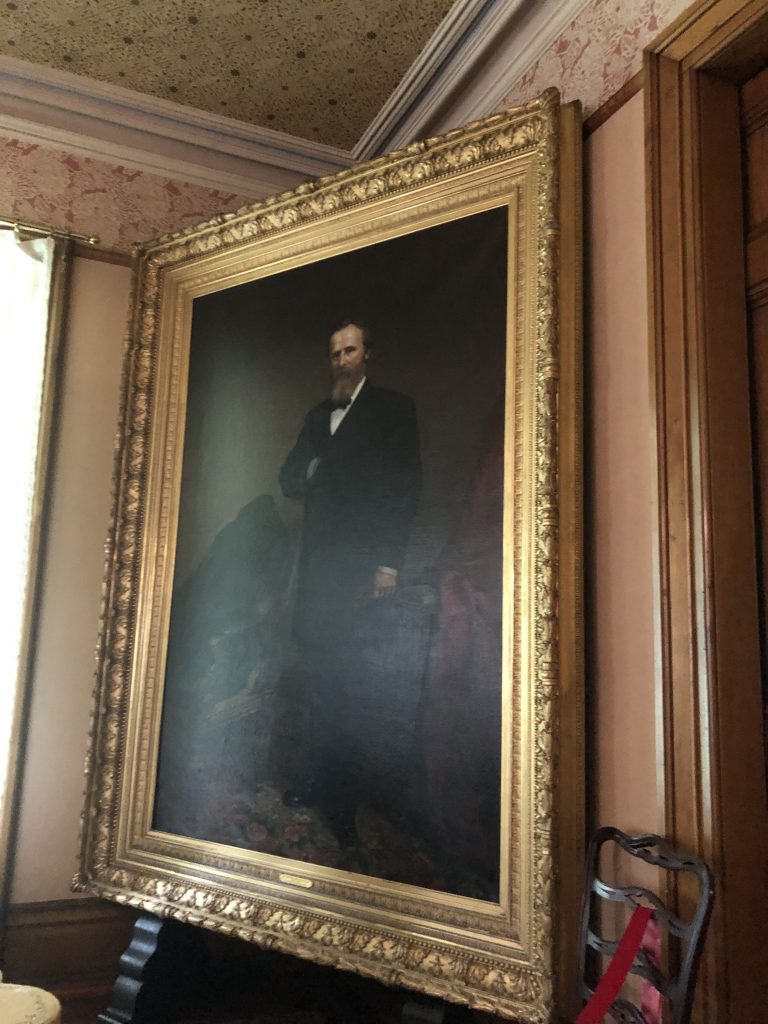 Rutherford B. Hayes lifesize painting