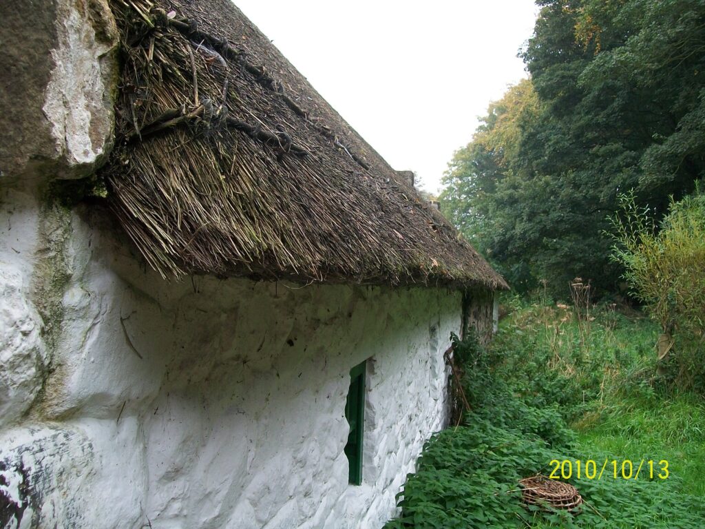 Irish thatched roof