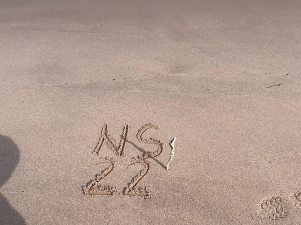 NS in the sand